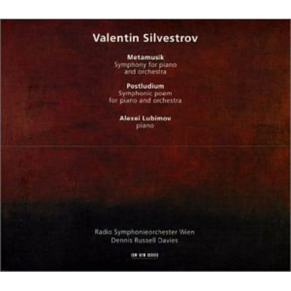 Alexei Lubimov - Metamusik / Postludium - Music & Performance - CD