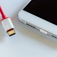 thumbnail image 5 of 25pcs USB Type C Port Plugs Covers Caps Silicone Anti Dust Protectors for USB Female End, Black, 5 of 6