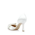 thumbnail image 3 of Jewel Badgley Mischka Sidney Bow d'Orsay Pumps, 3 of 7