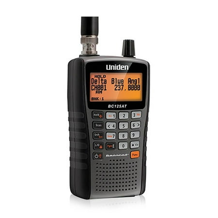 Uniden BC125AT 500-Alpha Tagged Channel Hand-Held Scanner