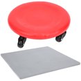 thumbnail image 3 of Rueda De Ejercicio De Fuerza Central, Rueda Universal Placa De Músculo Abdominal De 4 Ruedas, Para Gimnasio En Casa Entrenamiento De Cuerpo Completo Hombres Mujeres YLSHRF Otros, 3 of 8