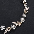 thumbnail image 4 of DEEPCRAFF Blossom Twigs Bridal Floral Headpiece Gold Alloy 1Set for Weddings Proms, 4 of 8