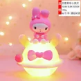 thumbnail image 3 of Sanrio melodía Kuromi Cinnamoroll Pompom Purin Pochacco Anime Muñeca Luz de noche Creativa Genial Conejo Planeta Luz Regalo de dibujos animados, 3 of 5