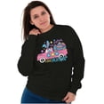thumbnail image 3 of Easter Egg-Cellent Egg Hunter Truck Women Crewneck Sweatshirt Brisco Brands S, 3 of 5
