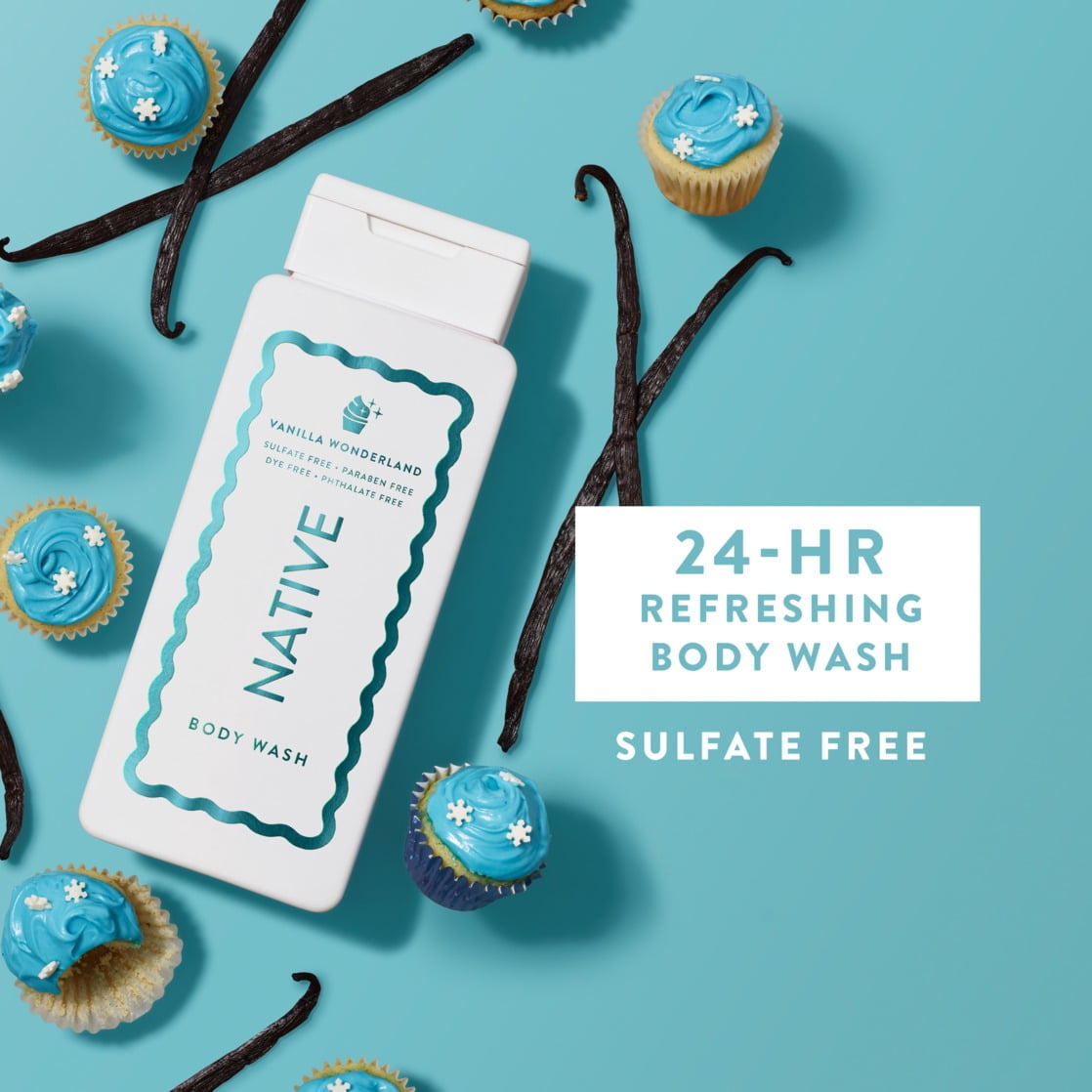 Native Vanilla Wonderland Limited Edition Body Wash 18 oz