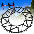 thumbnail image 1 of Road Bike Sprocket, ZTTO Ultra Light LP Bike Positive Negative Teeth Single Chainring 130BCD Chain Wheel Bike Accessory, 1 of 7