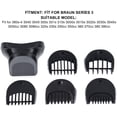 thumbnail image 2 of Electric Shaver Beard Trimmer Head Compatible + 5pcs Guide Comb Trimming Set with Series 3, BT32 Razor Head Replacement Razor Blade, 2 of 8