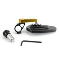 thumbnail image 5 of MotorGenic 7/8" Aluminum Rear View Side Mirror Handle Bar End Universal Motorcycle, Gold, 5 of 6