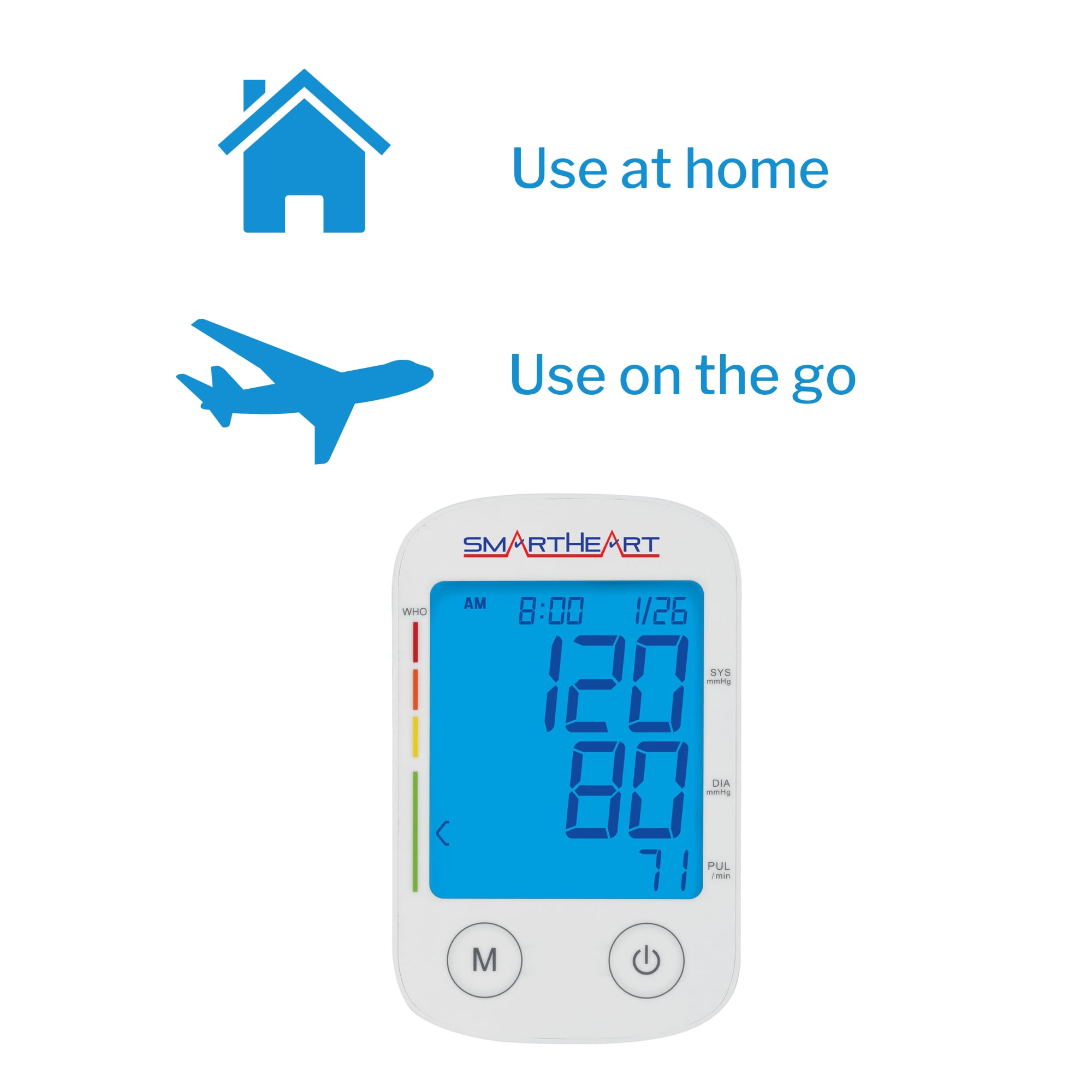 MacGill  SmartHeart™ Automatic Digital Blood Pressure Wrist Monitor -  Digital Electronic Blood Pressure Units - Diagnostic - Shop