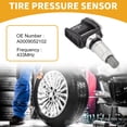 thumbnail image 2 of Sensor de presión de neumáticos Unique Bargains No.A0009052102 para Mercedes-Benz CLS450 2019-2023 TPMS Sensor 1Pc 433MHz, 2 of 7