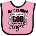thumbnail image 3 of Inktastic My Grandpa Was So Amazing God Made Him an Angel Boys or Girls Baby Bib, 3 of 4