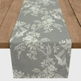 thumbnail image 2 of Creative Products Birds Leaves Monochrome 3 16 x 72 Poly Twill Table Runner, 2 of 3