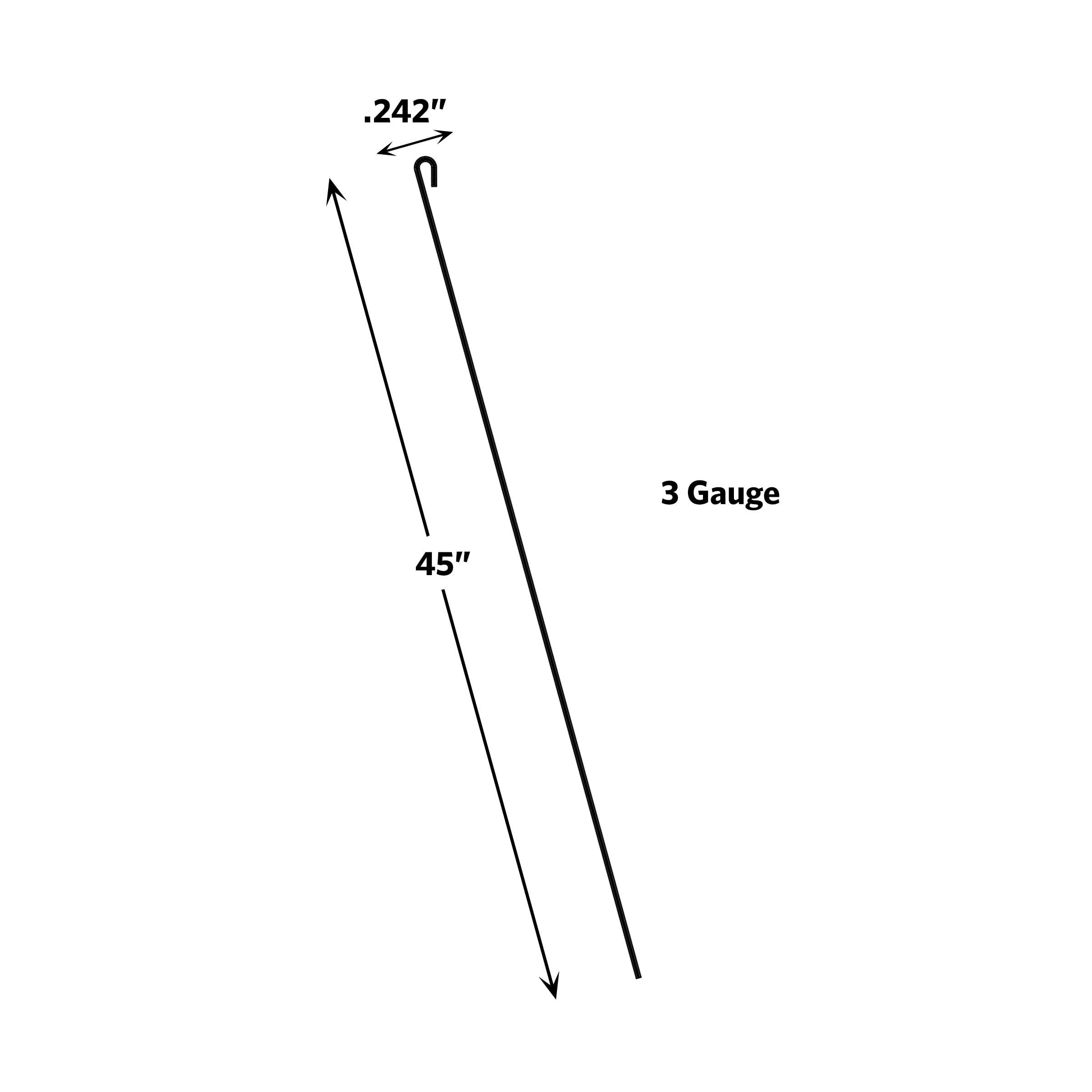 MidWest Homes for Pets Solution Series Replacement Large Drop Pin, SL54 SL54DD, Giant Dog Crate