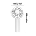 thumbnail image 3 of Fanshiluo New Outdoor Handheld Fan Usb Rechargeable Mini Portable Household Small Fan, 3 of 8