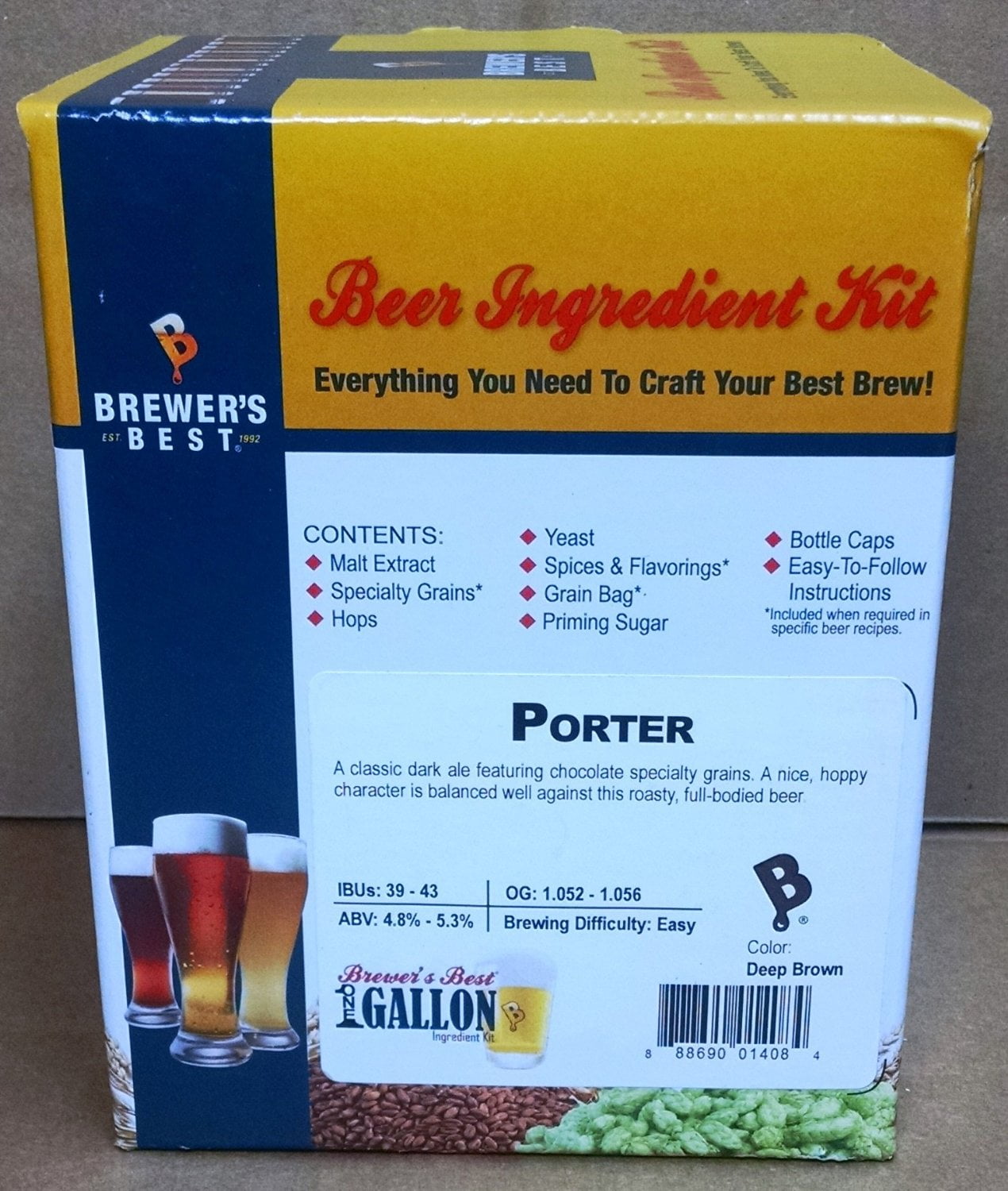 Brewer's Best Beer Ingredient Kit-holiday Ale 5 Gallon Kit for sale online 