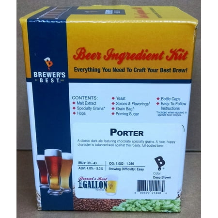Brewer's Best One Gallon Home Brew Beer Ingredient Kit (Best Home Brew Lager Kit)