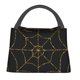 thumbnail image 1 of Easygdp Golden Spider Web Bolsa de Almuerzo Insulada Reutilizable, Bolsa de Mano y Bandolera para Oficina, Trabajo, Viajes, 1 of 6