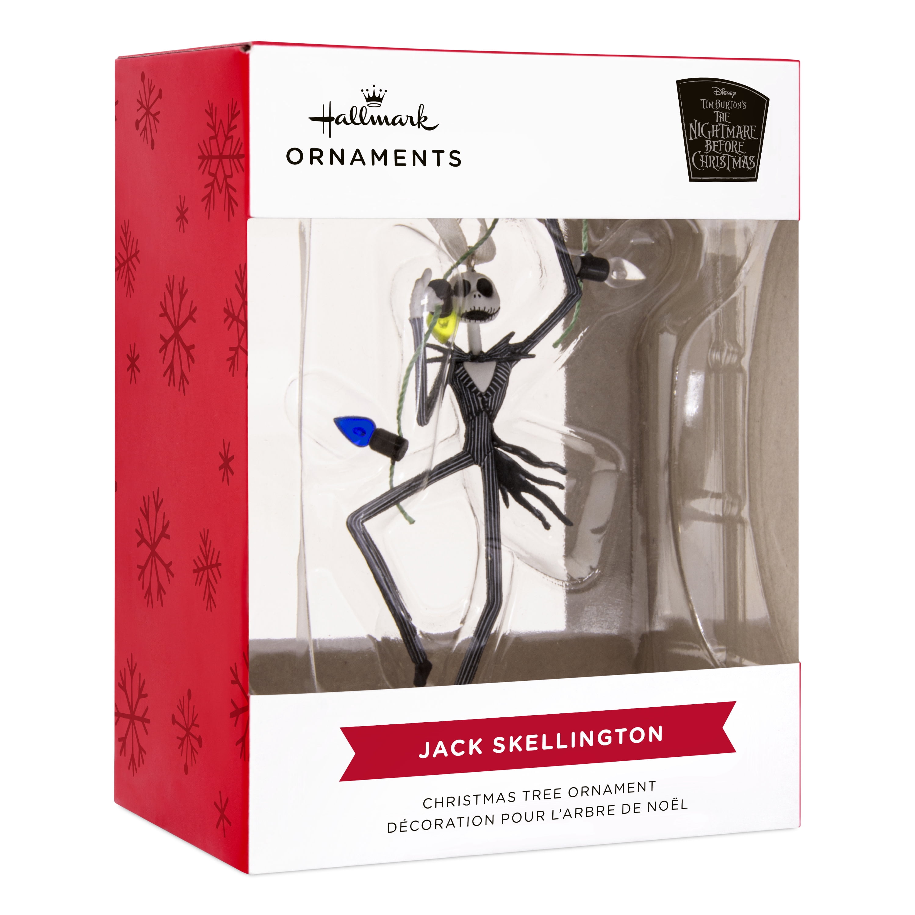 Hallmark Christmas Ornament (Disney Jack Skellington String Light), 1 Count