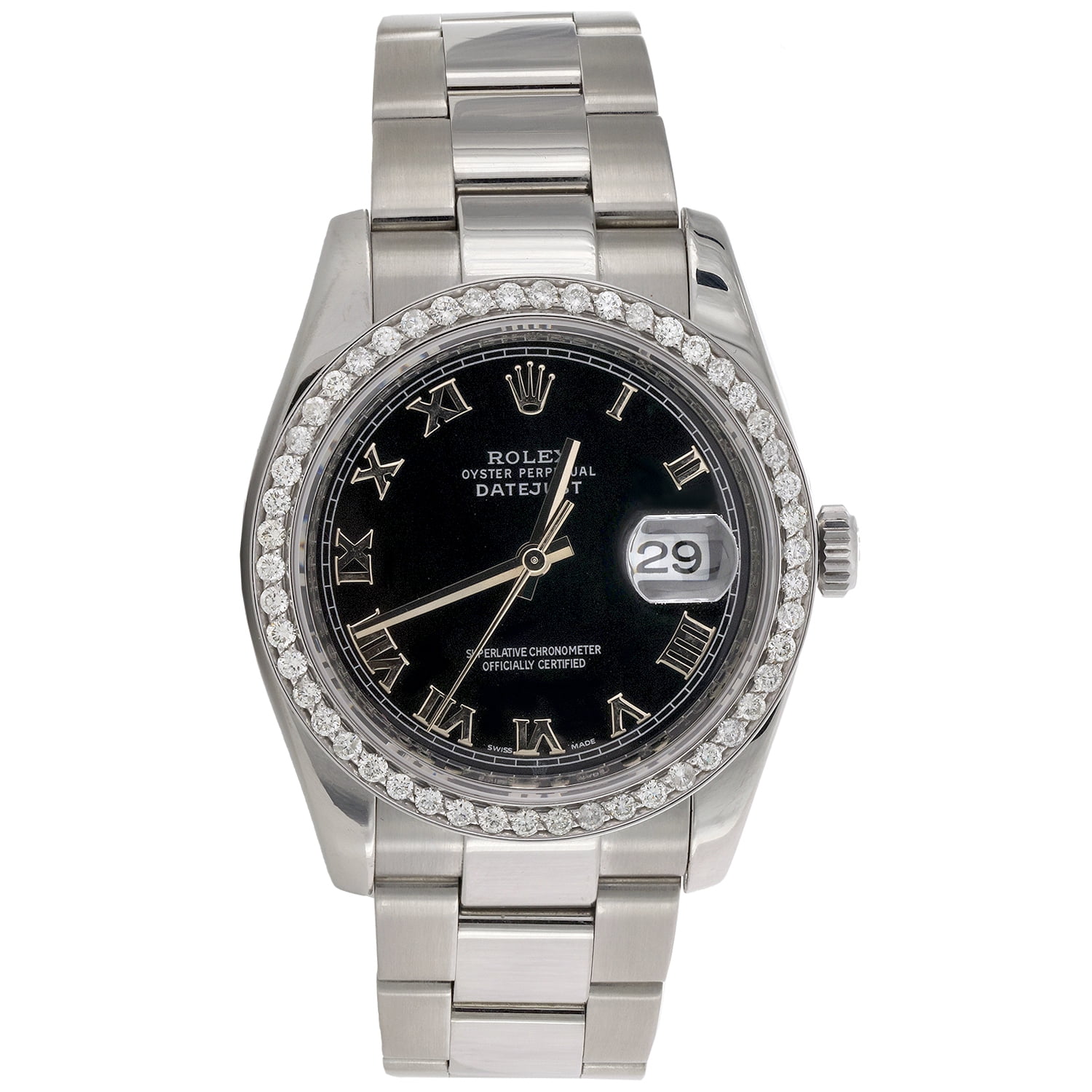rolex datejust 36 diamond bezel