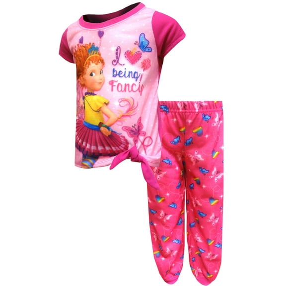 Girls' Fancy Nancy 2-Piece Pajama Sleep Set