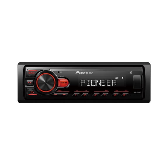 Autoestereo Pioneer Conectividad UBS y Bluetooth Color Negro Modelo MVH-S145BT