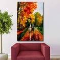 thumbnail image 3 of Wall26-Canvas Wall Art-Traveler in Golden Autumn-Giclee Painting Artwork for Bedroom Living Room Home Decoration - 24x36 inches, 3 of 4