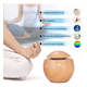 thumbnail image 2 of Humidificador de Aromaterapia Malubero Con Luces LED de colores 130 ml Malu985, 2 of 3