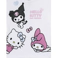 thumbnail image 3 of Hello Kitty Kuromi My Melody T-Shirt and Leggings Outfit Set Toddler to Big Kid, 3 of 5