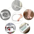 thumbnail image 6 of Drain Snake, Drain Clog Remover - Gutter Cleaning Tools Drain Cleaner for Toilet Sewer Shower Kitchen Bathroom Tub Clogged Drains Opener Cleaning Tool, Flexible Grabber Claw Pick Up Reacher, 6 of 8