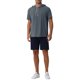 thumbnail image 2 of Sudadera con capucha INSPIRE CHIC para hombres, camiseta de manga corta, pullover atlético con cordón, camisetas con capucha M gris oscuro, 2 of 5