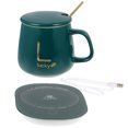 thumbnail image 4 of 1Set Coffee Heater Pad Round Ceramic Usb Powered For Co Workers At The Office, 4 of 8