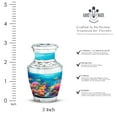 thumbnail image 2 of Colorful Coral Reef Panorama - Funeral Urn Ashes - Portable Urns For Human Ashes - Urns For Mom - Human Cremation Urns (Size-3inch,1pcs), 2 of 5
