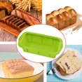 thumbnail image 3 of homeholiday Silicone Loaf Pan Toast Pans Reusable Non-stick Cake Bread Mold DIY Baking Mould Kitchen Bakeware, 3 of 7