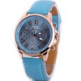 thumbnail image 1 of Elegantes mujeres relojes de cuarzo de cuero de la PU reloj de pulsera casual para damas reloje CACAGOO Mirar, 1 of 2
