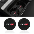 thumbnail image 1 of 2 Posavasos Negros Para Portavasos De Coche Compatibles Con Jaguar Xe Xel Xf Xfl Xj F-Pace F-Type 2,75 Pulgadas De Silicona Antideslizante Accesorios Interiores De Coche De Moda, 1 of 5