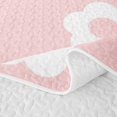 thumbnail image 5 of Erosebridal Cute Flower Daisy Twin Quilt Set for Girls, Plain Floral Groovy Twin Coverlet Set, 2pcs, 5 of 7