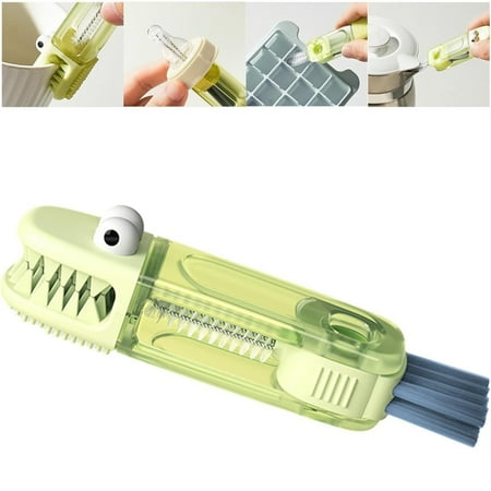 

Black And Friday Deals 2024!Cleaning Brush 4 In 1 Multipurpose Bottle Cleaner Brush U Shaped Portable Mini Cup Lid Brush 4 In 1 Multifunctional Bottle Mouth Cleaning Brush Household Kit by queshizhe