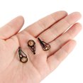 thumbnail image 5 of Uxcell 2.2mm Tube Dia Fishing Rod Tips Repair Kit Stainless Steel Ring Guide 3 Pack, 5 of 5