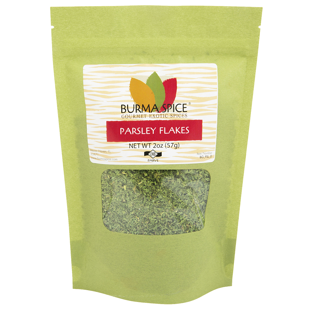 Burma Spice Parsley Flakes Aromatic Sour Herb Perfect for making