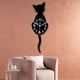 thumbnail image 4 of Reloj de pared,Reloj de pared oscilante,Relojes de pared para sala de estar dormitorio cocina,Reloj de pared a pilas moderno para baño,Reloj de pared de péndulo Silencioso Sin tictac, 4 of 5