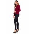 thumbnail image 3 of Women's Chic Long Sleeve Fitted Open Blazer Jacket for Casual Office Elegance, 3 of 6