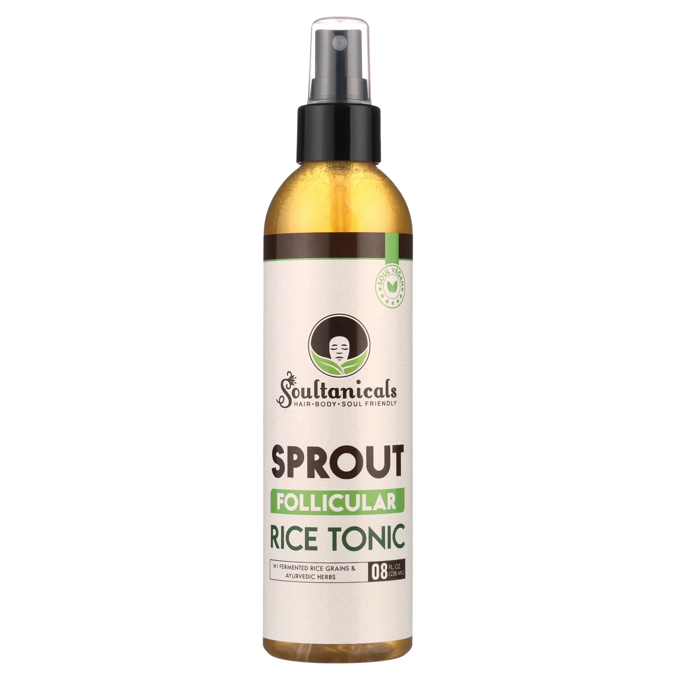 Soultanicals Sprout Rice Tonic Scalp Treatment for Nourishing, 8 oz