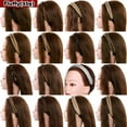 thumbnail image 6 of SEGO Synthetic Hair Braided Headband Classic Chunky Wide Plaited Braids Elastic Stretch Hairpiece Beauty accessory, 6 of 7