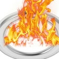 thumbnail image 4 of CTIRCHIU Stove Burner Drip Pan Stainless Steel Square for Chefs Cooking 1Pack, 4 of 8