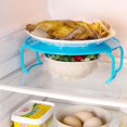 thumbnail image 2 of Abbracc Microwave Oven Heating Shelf Heating Kitchen Tray Oven Cooking Rack Blue, 2 of 6