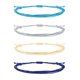 thumbnail image 1 of Pulsera de la amistad con trenza de colores Pulsera de cuerda trenzada hecha a mano Pulsera de cuerda trenzada de colores, 1 of 6