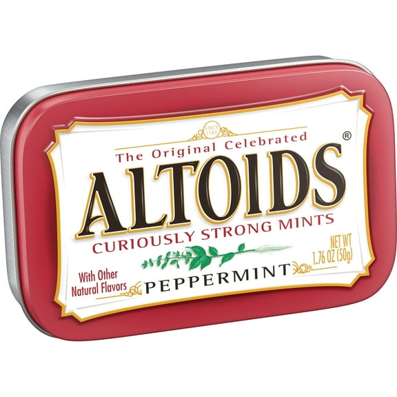 Altoids Peppermint - 12 tins per box, 12 boxes per case