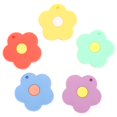 thumbnail image 1 of CNKOO 5pcs Flower Key Covers Silicone Key Caps House Key Cover Caps Key Protector Caps, 1 of 7