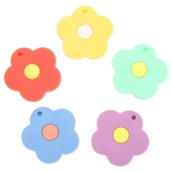 CNKOO 5pcs Flower Key Covers Silicone Key Caps House Key Cover Caps Key Protector Caps