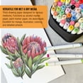 thumbnail image 5 of U.S. Art Supply  2 Pack of 9" x 12" Premium Manga-Marker Paper Pad 60lbs (100gsm) 24-Sheets, 5 of 6
